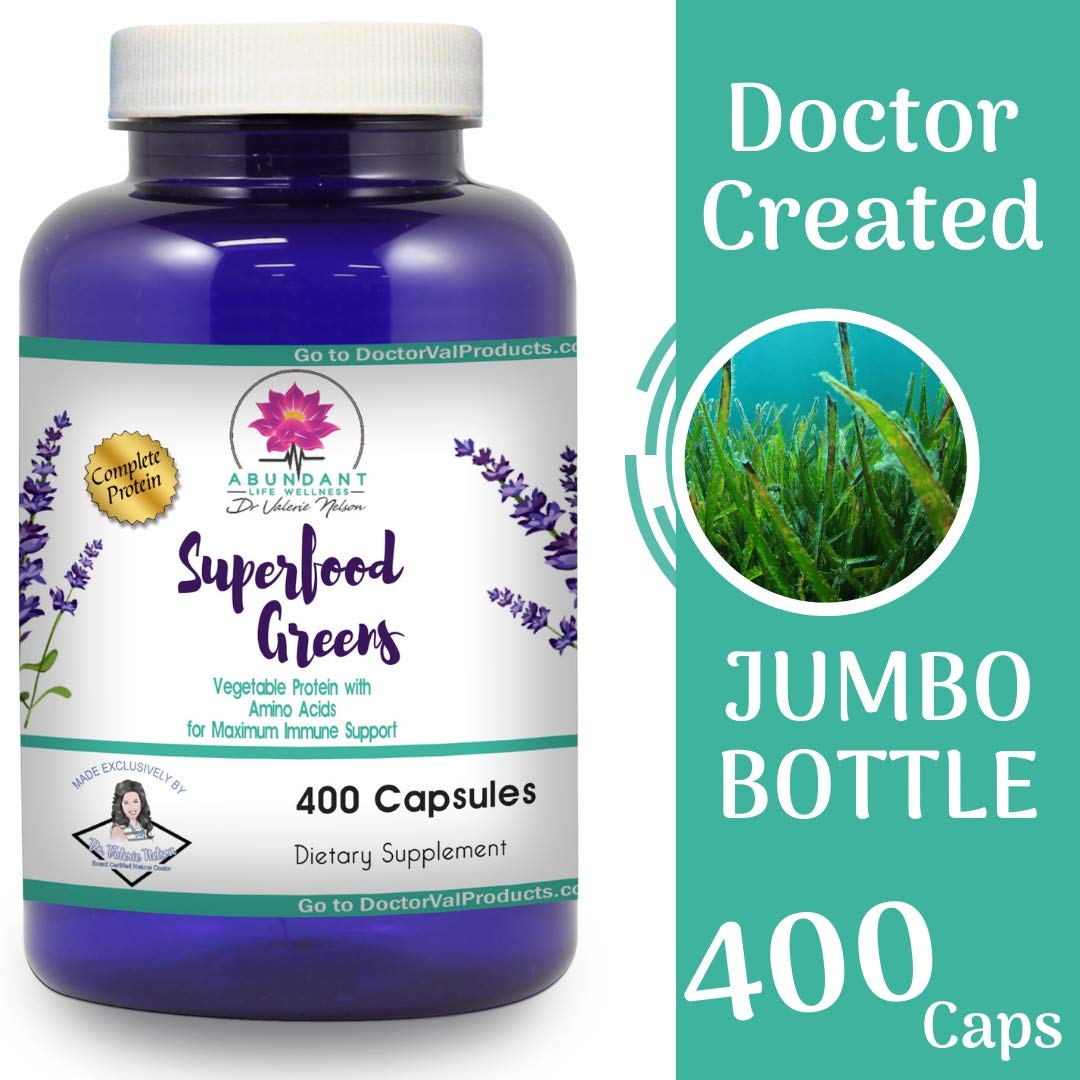 NutraChamps Super Greens vs Dr. Valerie Nelson's Superfood Greens