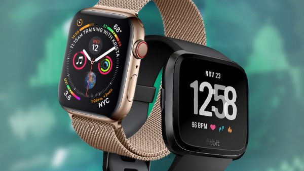 apple watch 4 v fitbit versa