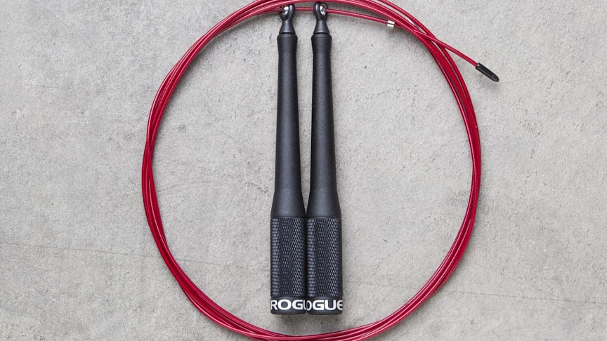 A close up look at the rouge speed jump rope 2.0.