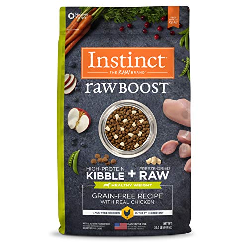 Instinct Raw Boost Healthy Weight Grain Free Recipe Natural Dry Dog Food (wellness trend)