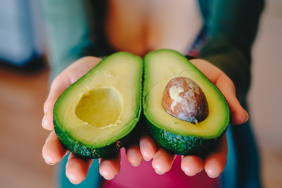 A piece of Avocado cut into half. Is too much avocado ok?