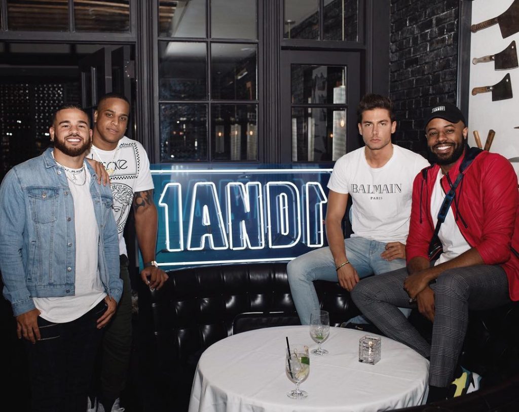 Cory Wharton, Corey Lewis, Andrea Denver, and Thomas Drew.
