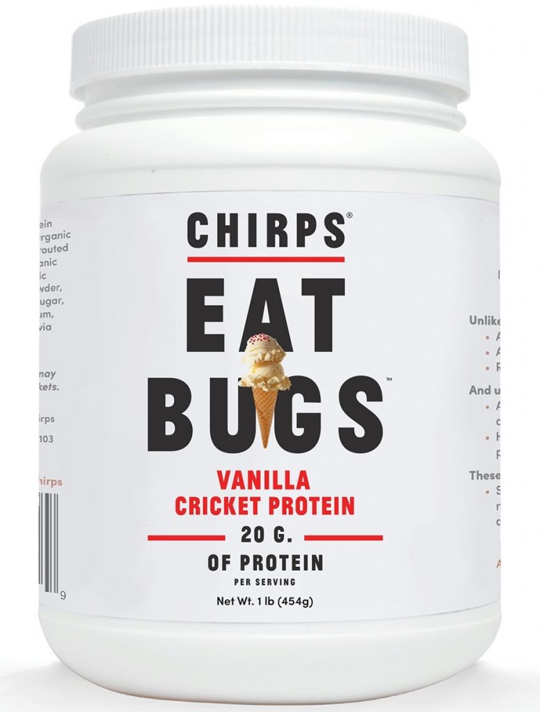 CHIRPS Eat Bugs Vanilla Cricket Protein