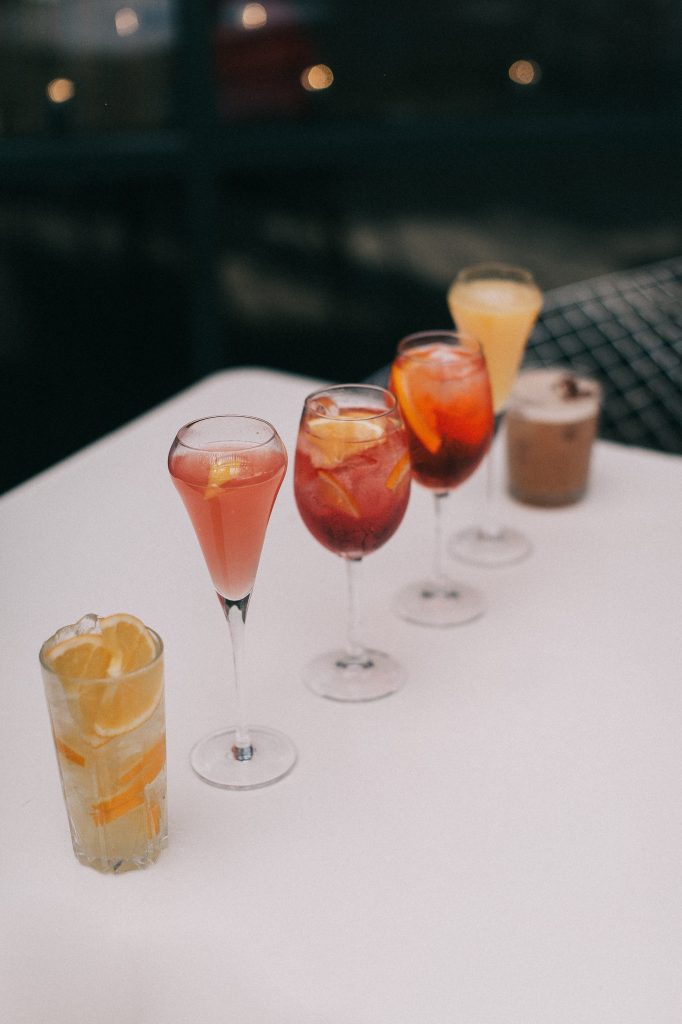 Besides water, you can try some of these cocktails