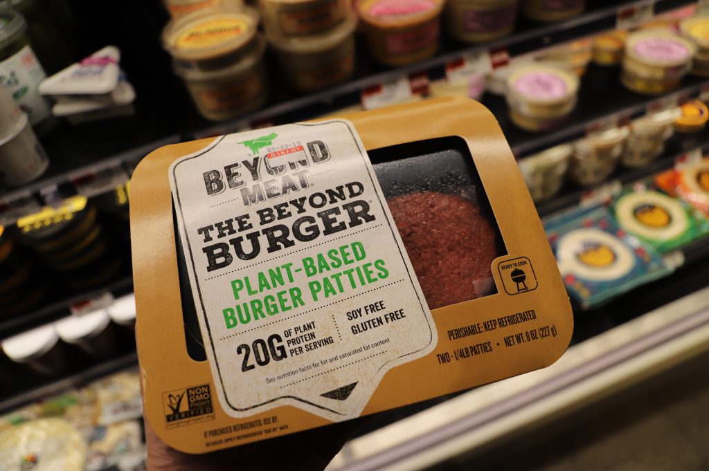 Beyond meat, plat-based burger patties are a hot new food and health trend.