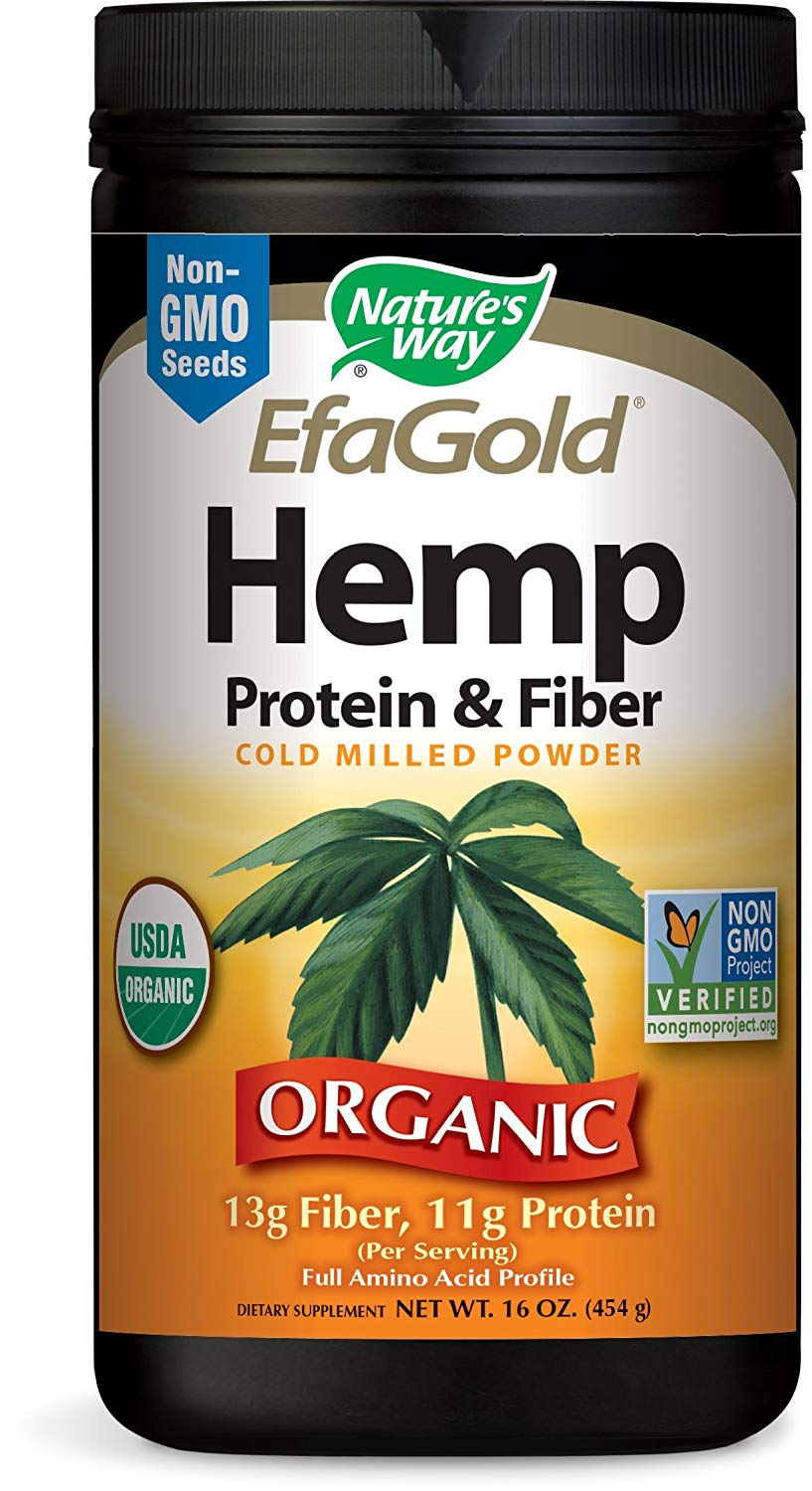 Nature’s Way EfaGold Hemp Protein & Fiber Powder