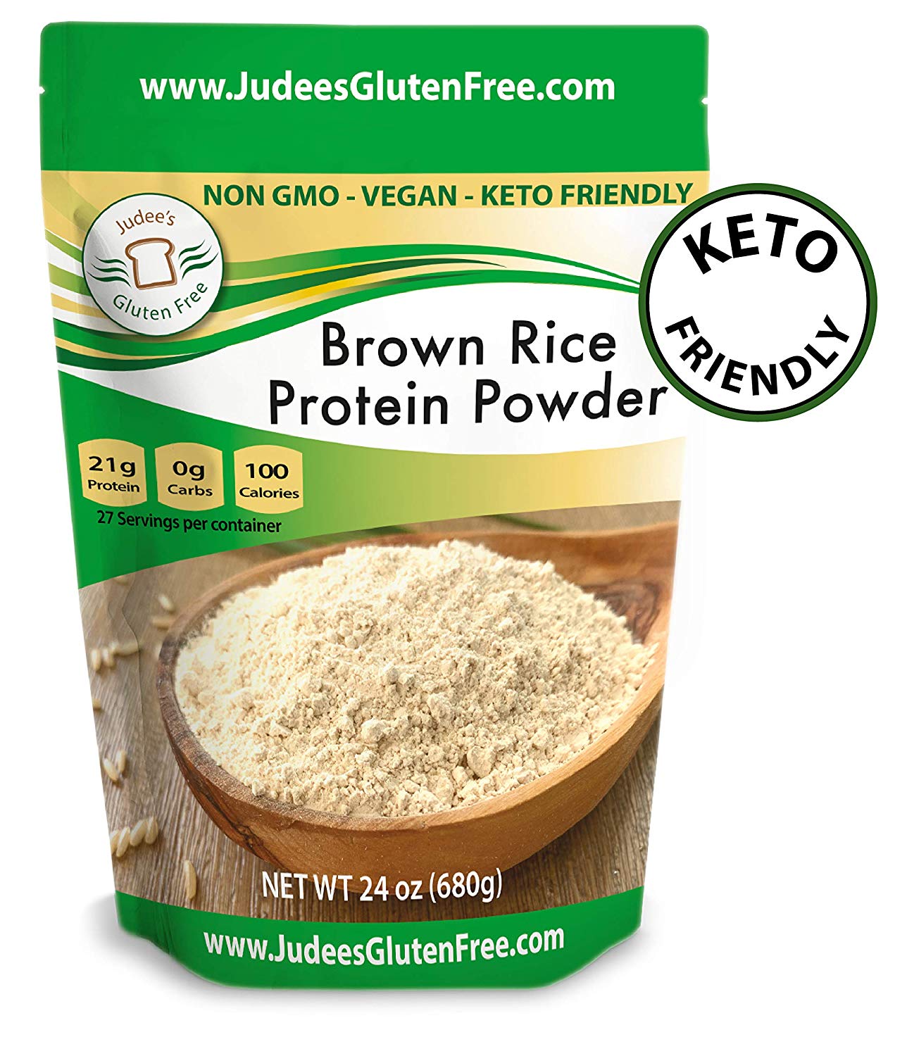 Judee’s Gluten Free Brown Rice Protein Powder