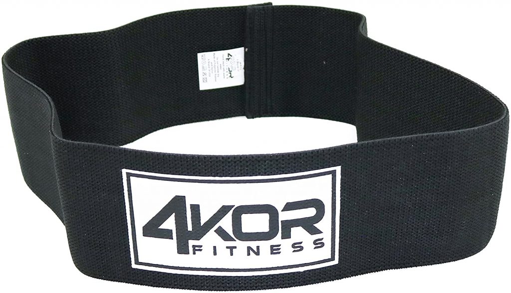 4KOR Fitness Hip Band Resistance Loop Circle Perfect for Dynamic Warm-Ups and Activating Hips and Glutes