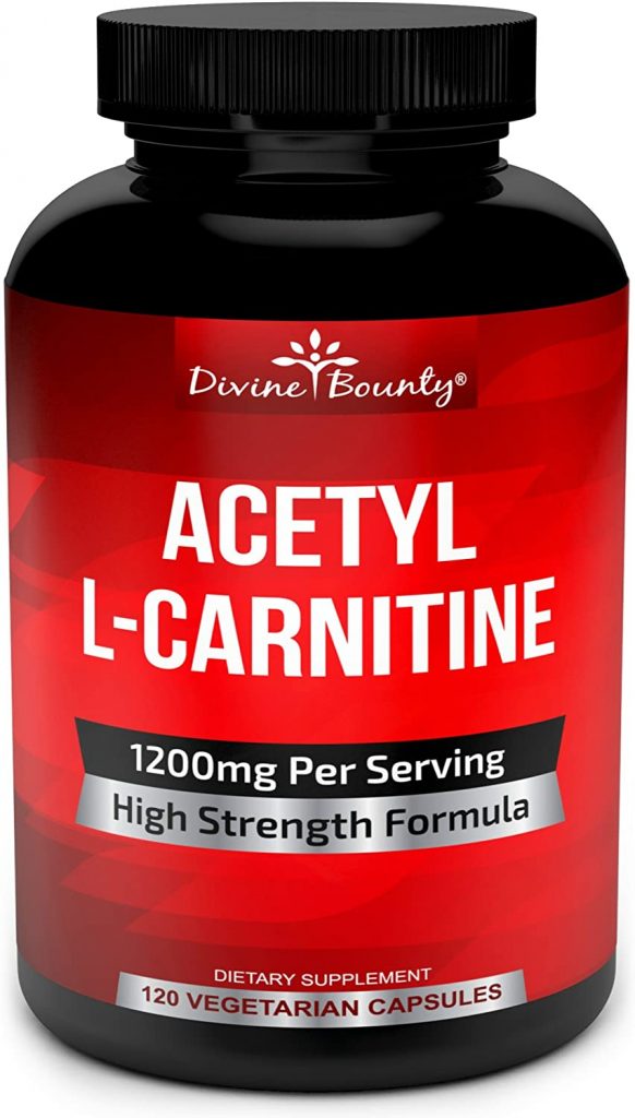 Divine Bounty Acetyl L-Carnitine High Strength Formula