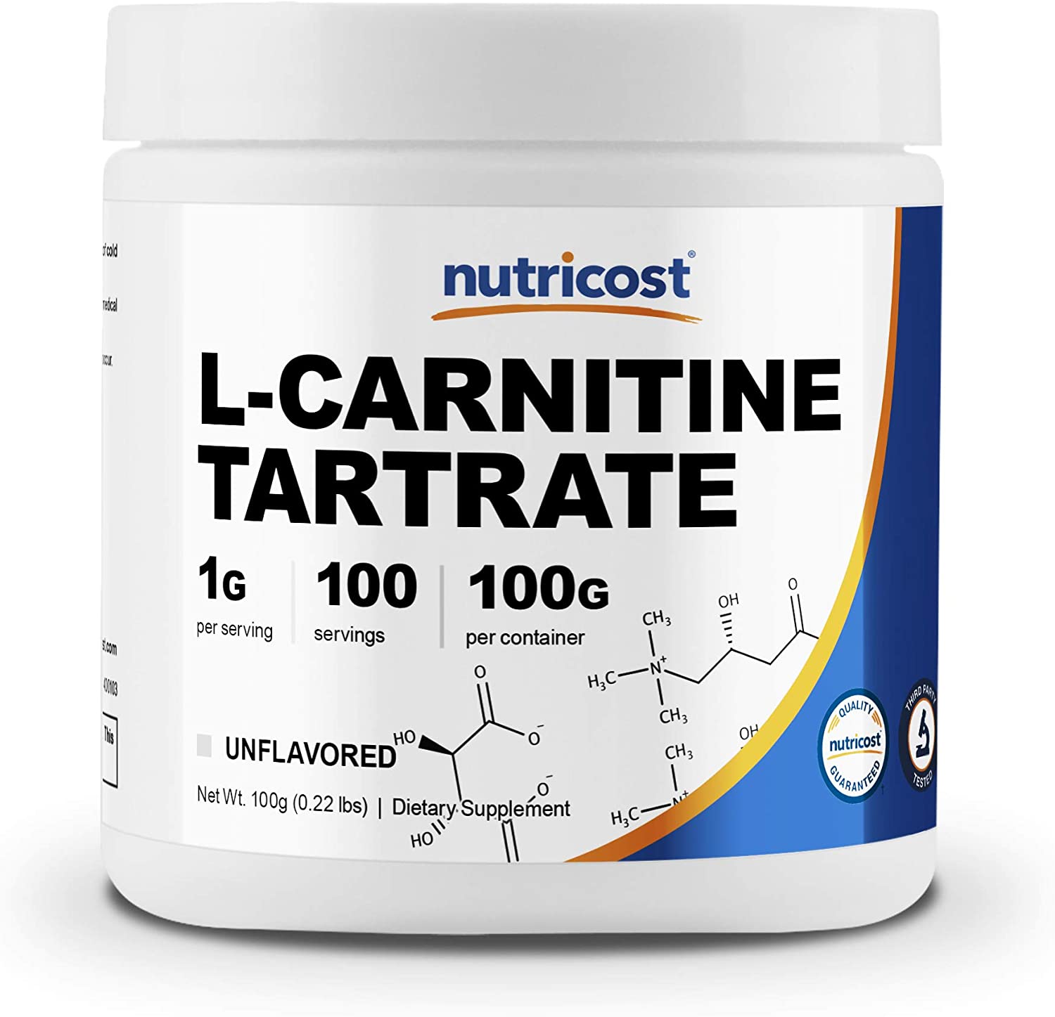 Nutricost L-Carnitine Tartrate Powder (250 grams)
