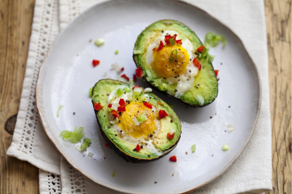 Egg Baked In Avocado