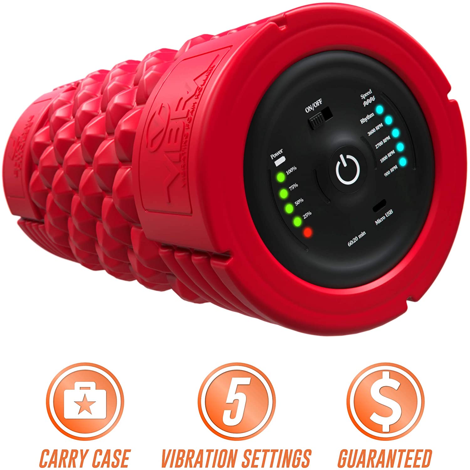 Epitomie Fitness VIBRA Vibrating Foam Roller