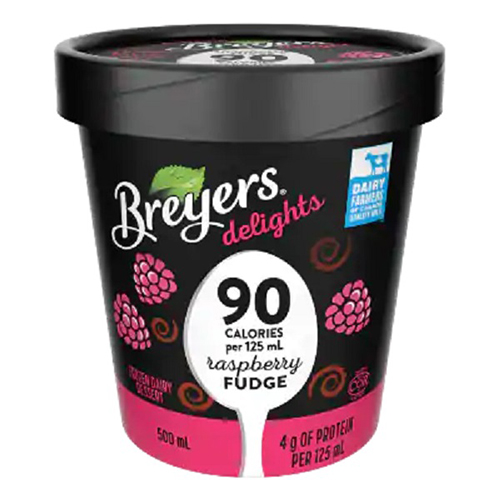 Breyers Delights Raspberry Fudge (Pint)