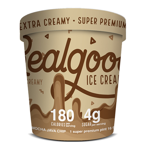 Realgood Super Premium Mocha Java Chip Ice Cream (4g)