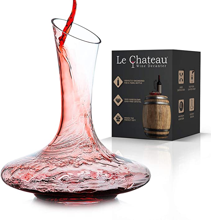 Le Chateau Wine Decanter Available on Amazon
