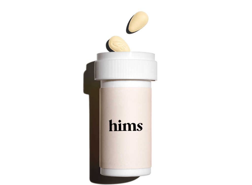Hims pill bottle