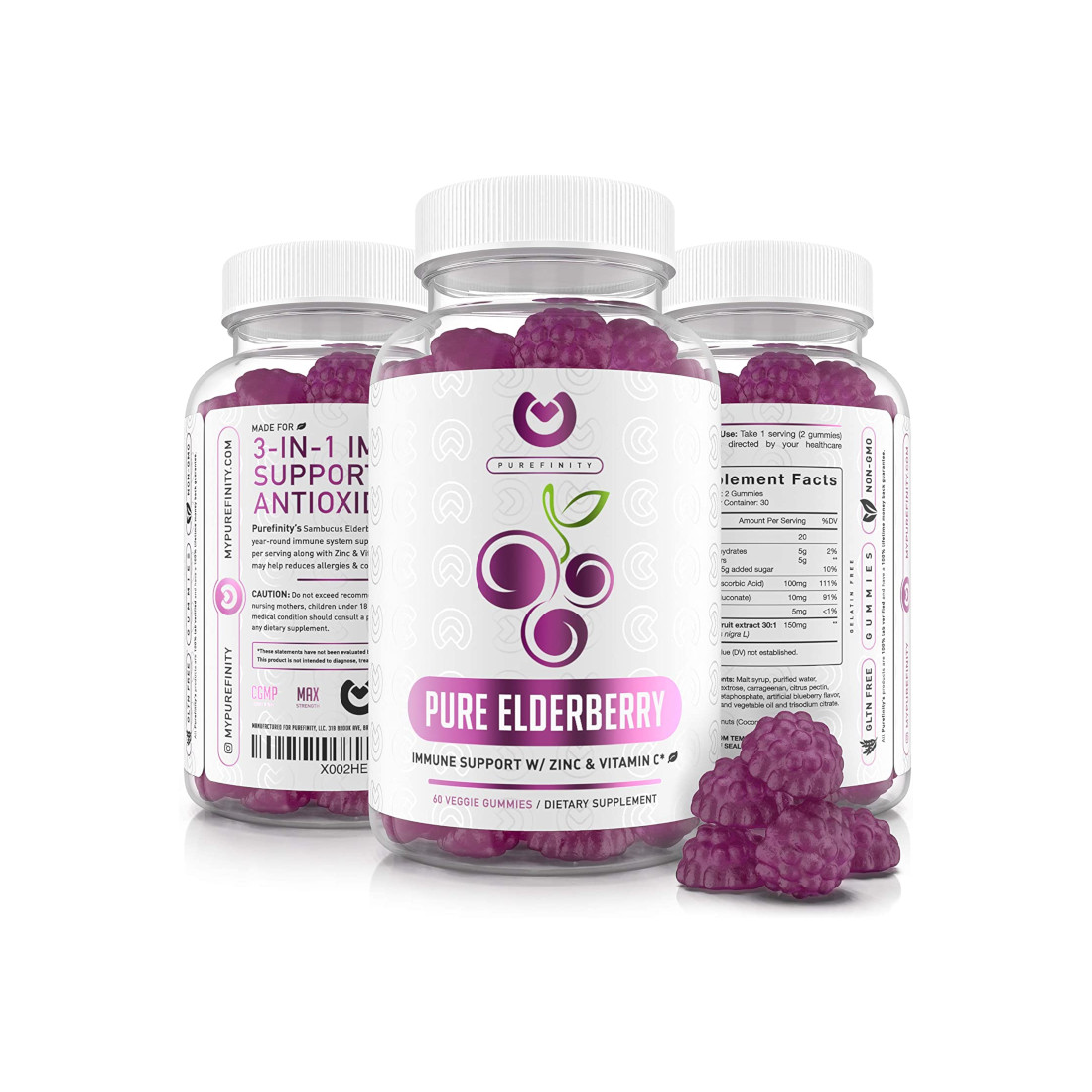 Purefinity Elderberry Gummies