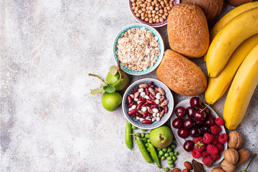 Fiber-rich food source like kodiak cakes.