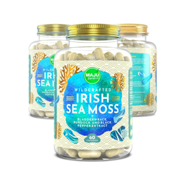 Maju Wild Irish Sea Moss Capsules