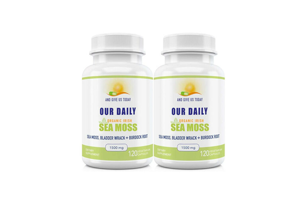 AND GIVE US TODAY OUR DAILY Organic Irish Sea Moss Capsules