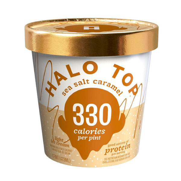 Halo Top Sea Salt Caramel Ice Cream