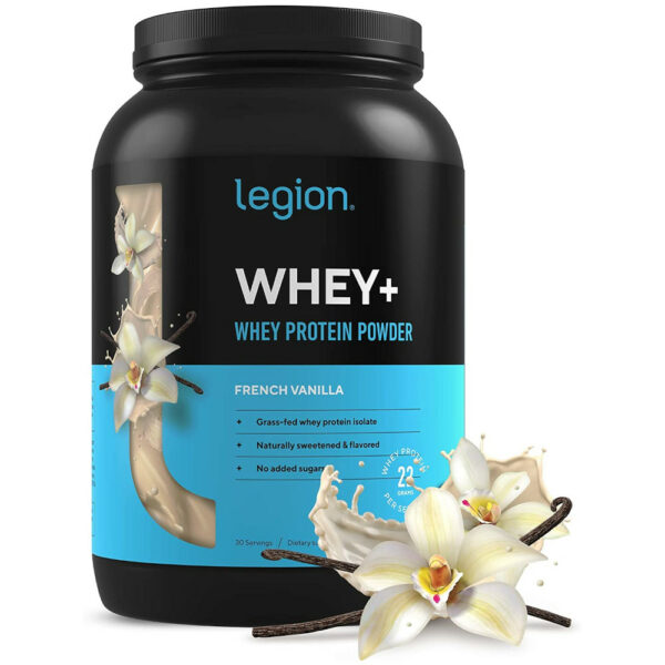 Legion Whey+ Vanilla Whey Isolate Protein Powder