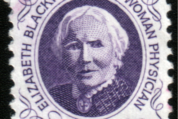 Elizabeth Blackwell, the first female physician in the United States. 