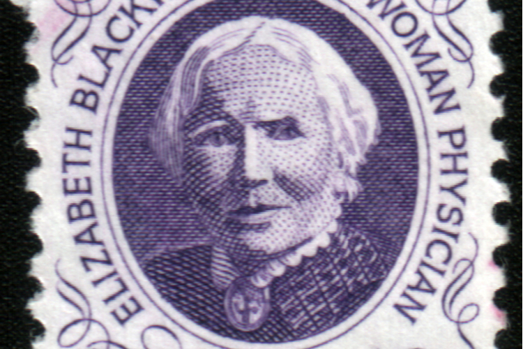 Elizabeth Blackwell, the first female physician in the United States.