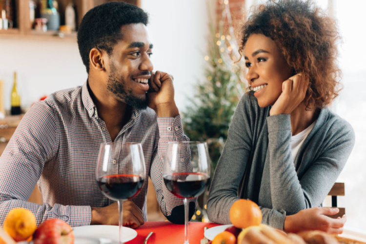 Romantic date