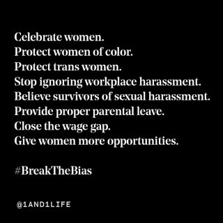 🖤🤍👸🏾👸🏻👸🏽👸🏼👸🏿
#BreakTheBias
#internationalwomensday
#womensday