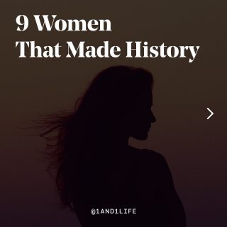 9 women that made history. #WomensHistoryMonth