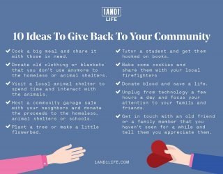 Thanksgiving is around the corner. 🦃Here’s 10 ideas for ways to give back to your community 🙌🖤

#thanksgiving #givebacktothecommunity 
#1and1way